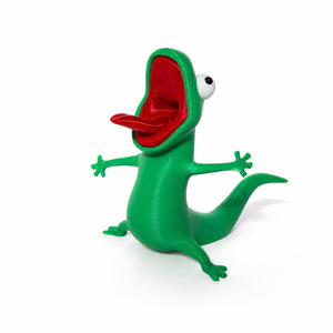 Portalápices de PLA impreso en 3D con transformación de castor a <span class=keywords><strong>lagarto</strong></span>, Toms Lizard, soporte para lápices, figura abstracta con temática de la película Tom, adorno. - Product Image 4
