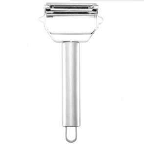 2in1 đa hướng dẫn sử dụng thép không gỉ nhà bếp cà rốt khoai tây rau Táo Trái cây Da Peeler và bắp cải Cutter vắt tay để sử dụng nhà - Product Image 4