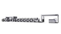Machine d'impression flexographique multifonctionnelle à grande vitesse FM-TS650-1450 pour étiquettes, 4/5/6/7/8/9/10 couleurs, pour impression rouleau à rouleau