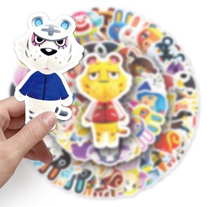 50 Uds fábrica gran oferta portátil Ipad autoadhesivo pegatina de dibujos animados vinilo PVC <span class=keywords><strong>Animal</strong></span> <span class=keywords><strong>Crossing</strong></span>: pegatinas de juego New Horizons - Product Image 6
