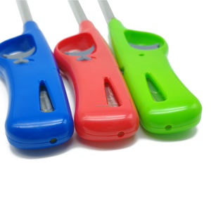 Accendino a Gas Corto YFEI-098C, Antivento, Ecologico, per Cucina e <span class=keywords><strong>Barbecue</strong></span>, Fiamma Aperta - Product Image 6