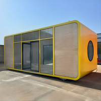 Maison élégante sur roues, maison mobile de luxe, bâtiments préfabriqués pour une vie nomade
