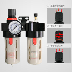 Processeur d'air Airtac BFC4000, séparateur huile-eau BFC2000, nouvelles vannes, lubrificateur de tuyaux, filetage pour gaz pour pneumatique - Product Image 3