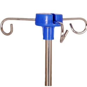 Soporte de Acero Inoxidable para Suero Intravenoso con Ruedas y Ganchos para Uso Hospitalario - Product Image 4