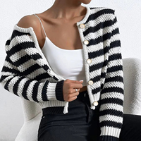 Nouveau pull élégant en laine à manches courtes et coupe ajustée pour femme, col rond tricoté 18 aiguilles, couleur unie, fin, idéal pour l'été
