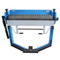 Machine à plier les plaques métalliques manuelle MF1020 pour le traitement de l'aluminium et de l'acier au carbone