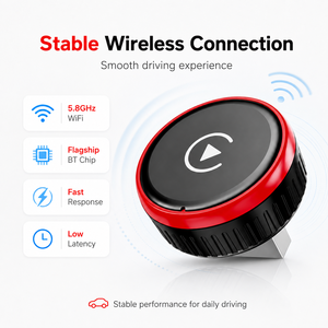 Adaptador Inalámbrico 2 <span class=keywords><strong>en</strong></span> 1 para CarPlay y Android Auto, Conexión USB Plug and Play, Adaptador USB-A a Tipo-C Gratuito - Product Image 3