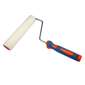 Rodillo de Pintura de Alta Resistencia de 9 Pulgadas con Mango de TPR y Tela de Mohair para Reparación de Paredes, Pintura de Puertas y Yeso - Product Image 1
