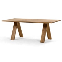 Ensemble table et chaises de salle à manger 4 places en bois massif style vintage Wabi-Sabi, assemblage requis, mobilier de maison