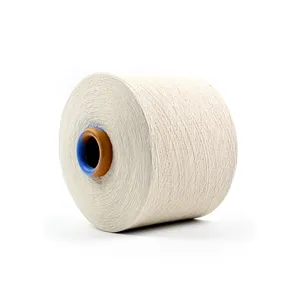 Wholesale Recycled Cotton Polyester Blended Oe Colored Yarn For Knitting And Weaving