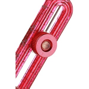 Juego de reglas de distancia multifuncionales con gancho, herramienta de medición de líneas de plástico para aparejos de pesca en agua dulce - Product Image 1