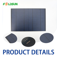 Panneau solaire PERC PET anti-rayures avec une efficacité de 22,4 %, traitement de surface personnalisé non standard pour une durabilité en extérieur