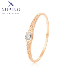 X000455476 xuping magnetic stainless steel titanium tungsten cicret salman khan bracelet fashion simple bangle