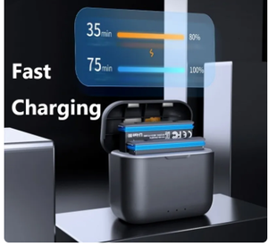 Быстрая Зарядка для Insta360 X3, коробка быстрой зарядки aor Insta 360 ONE X 3, аксессуары для зарядного устройства - Product Image 3