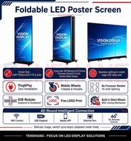 Affichage numérique LED, affichage vertical publicitaire, écrans numériques, signalisation numérique, affichage vidéo Android