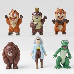 Nuovo Set di 8 <span class=keywords><strong>Action</strong></span> Figure in PVC a Tema Cartone Animato 2026: Castore Trasformabile - Perfette per Regali - Product Image 3