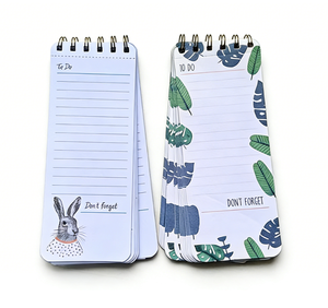 Carnets de notes pour enfants au design unique, format vertical, reliure spirale, impression sur carton rigide - Product Image 1