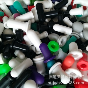 Silicone <b>Dropper</b> Tips 1624 18mm For Cosmetic Packaging Lab <b>Bottles</b> - Product Image 2