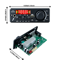 Module audio de voiture 200W 2.1 canaux pour carte amplificateur 50W+50W+100W 8-24V avec TWS, basses/aigus, micro, écho et sortie 5V-2A, télécommande