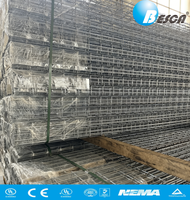 BESCA Panier en treillis métallique pour câbles avec certifications complètes, connexion flexible, plateau métallique pour diverses solutions de câblage
