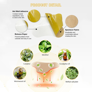Parches Adhesivos Herbales para Aliviar el <span class=keywords><strong>Dolor</strong></span> <span class=keywords><strong>Cervical</strong></span>, Parches para el Cuello que Calman la Rigidez <span class=keywords><strong>Cervical</strong></span> y el Malestar del Cuello para el Cuidado Diario - Product Image 5