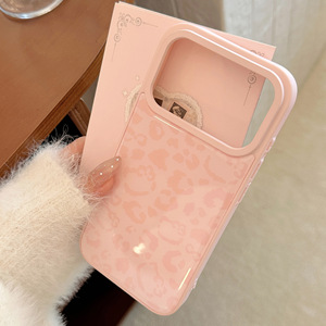 Funda para Teléfono Apple 17 Promax con Estampado de Leopardo <span class=keywords><strong>Rosa</strong></span>, Funda Suave con Pegamento de Goteo para <span class=keywords><strong>iPhone</strong></span> 17 - Product Image 6