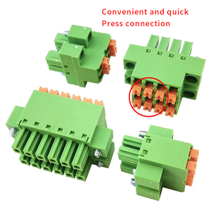 <span class=keywords><strong>3.81Mm</strong></span> Pitch Doule Ngân Hàng Mỏng Mùa Xuân KNHM Nữ Và Dọc Thẳng Góc Nam Khối Thiết Bị Đầu Cuối Kết Nối - Product Image 3