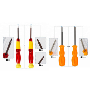 10 en 1 bricolage 3.8mm 4.5mm Tri Wing Torx tournevis de sécurité jeu Bit Kit d'outils de réparation pour Nintendo Switch/N64/<span class=keywords><strong>Nes</strong></span>/<span class=keywords><strong>DS</strong></span>/Wii/GBA - Product Image 4