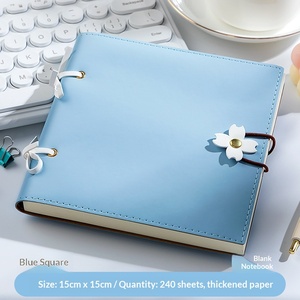 Carnet <span class=keywords><strong>de</strong></span> voyage personnalisé en PU avec couverture fleurie, reliure cousue, 120 feuilles, carnet <span class=keywords><strong>de</strong></span> poche vierge pour souvenirs et mémos - Product Image 6