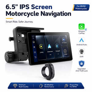 Système de navigation GPS pour moto BMW, écran tactile 6,5 pouces, Android Auto, étanche IP67, navigation d'aventure - Product Image 5