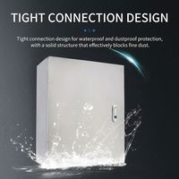Caja de Distribución Personalizada de 800 * 600 * 200 mm, Caja de Distribución de Bajo Voltaje para Montaje en Pared, Caja de Distribución de Acero Inoxidable