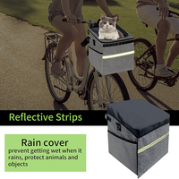 Sacoche de transport pour animaux de compagnie, multifonction, panier de bicyclette, pour chiens et chats, vente en gros,