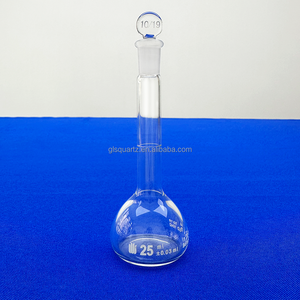 Chất lượng cao trong suốt kiểm tra nước hóa học phòng thí nghiệm OEM Boro 3.3 <span class=keywords><strong>Glass</strong></span> lắc thể tích <span class=keywords><strong>Flask</strong></span> với Stopper - Product Image 6