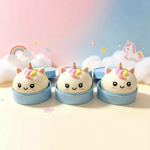 Cute Animal <b>Squishy</b> Dim Sum Gift Box Soft Fluffy Fidget Toy Plush Sensory Stress Relief Toy - Product Image 2
