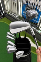 Ensemble de clubs de golf haute performance pour hommes, fers et bois complets, équipement de golf pour entraînement et compétition en intérieur et en extérieur