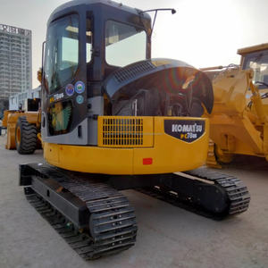 Excavadora de cadenas pequeña Komatsu PC78US usada, 7 toneladas, motor y caja de cambios japoneses, modelo 2022 - Product Image 2