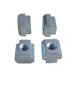 Écrou à vis réglable de <span class=keywords><strong>50</strong></span> <span class=keywords><strong>mm</strong></span> de longueur, finition zinguée, type écrou hexagonal, filetage M3 pour acier au carbone, acier inoxydable, laiton galvanisé - Product Image 6