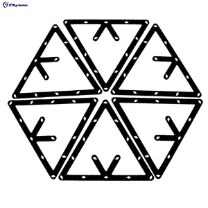 8 bolas 9 bolas 10 bolas triángulo mágico bola de billar rack - Product Image 2