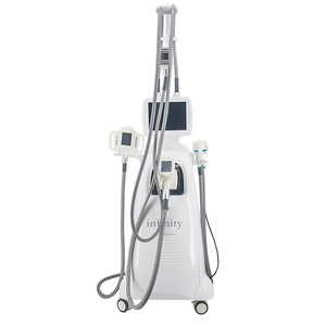 Máquina de contorno corporal 6 en 1 con cavitación RF y vacío, tipo pedestal 40K, máquina de cavitación 9 en 1 40K para cuidado facial y corporal - Product Image 1