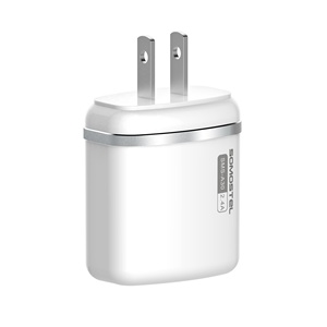 <span class=keywords><strong>Cargador</strong></span> <span class=keywords><strong>de</strong></span> Viaje USB Dual Somostel, ROHS, Popular, USB 5V 2.4A, <span class=keywords><strong>Cargador</strong></span> <span class=keywords><strong>de</strong></span> Teléfono Móvil <span class=keywords><strong>Tipo</strong></span>-C, Carga Rápida, Cargadores para Celulares - Product Image 3