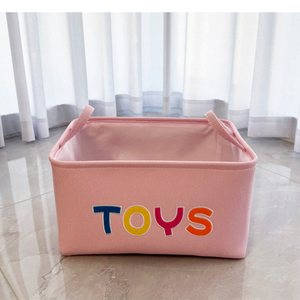Thấp moq mô hình phim hoạt hình có thể gập lại Hộp trẻ em tổ chức Lưu trữ vải bin children's lưu trữ đồ chơi hộp với OME Nhà cung cấp - Product Image 4