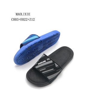 <span class=keywords><strong>Zapatillas</strong></span> de playa antideslizantes con Logo personalizado para <span class=keywords><strong>hombre</strong></span>, chanclas deslizantes de <span class=keywords><strong>casa</strong></span>, informales, <span class=keywords><strong>originales</strong></span> - Product Image 4
