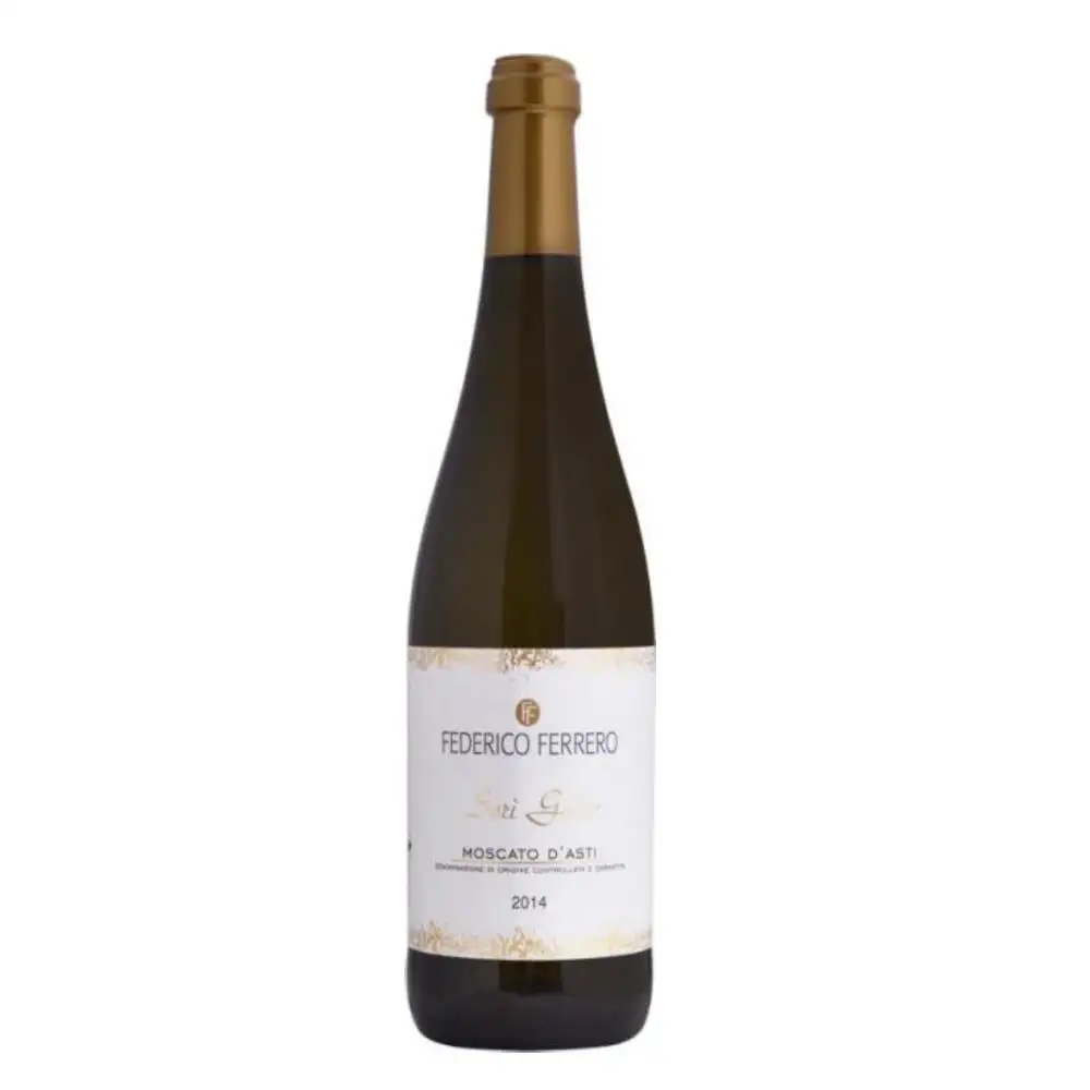 Vino blanco DOCG Sori Gala Moscato Di Asti Producto italiano de Gala Piedimont Italia