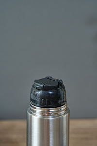 Chất lượng cao 350ml thép không gỉ chân không <span class=keywords><strong>Flask</strong></span> đôi tường cách điện màu bạc <span class=keywords><strong>Bullet</strong></span> Shaped <span class=keywords><strong>Thermos</strong></span> chai nước với nắp - Product Image 5