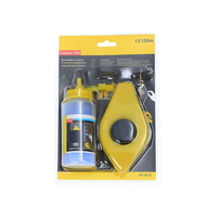 Ensemble de bobine à niveau et à traçage 3 en 1 avec flacon de poudre, outil domestique et professionnel, personnalisation possible