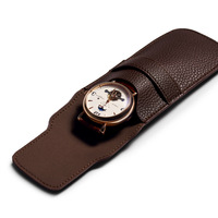 Étui de rangement pour montre portable haut de gamme en PU, emballage protecteur, étui de voyage pour bijoux, étui à bijoux personnalisé
