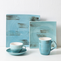 Ensemble de vaisselle en porcelaine de haute qualité assiettes de luxe bol classique vaisselle d'hôtel de qualité supérieure en Chine vaisselle en céramique personnalisée