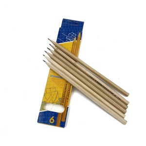 Lápices de Madera Natural HB Estándar Hexagonales con Goma de Borrar para Regalos, Artículos de Papelería en Promoción - Product Image 2