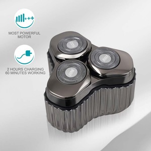 เครื่องโกนหนวดไฟฟ้า Winningstar แบบ 3 หัว  กันน้ำ IPX7 ชาร์จแบบ Type-C สำหรับผู้ชาย พกพาสะดวก เหมาะสำหรับการเดินทาง - Product Image 2