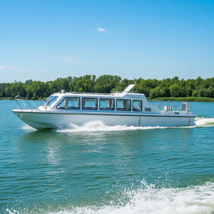 Grandsea - Ferry <span class=keywords><strong>de</strong></span> <span class=keywords><strong>Pasajeros</strong></span> Pequeño <span class=keywords><strong>de</strong></span> 13.6m, <span class=keywords><strong>de</strong></span> Fibra <span class=keywords><strong>de</strong></span> Vidrio, para 26 Personas, con Motor Interior, a Precio Económico - Product Image 1